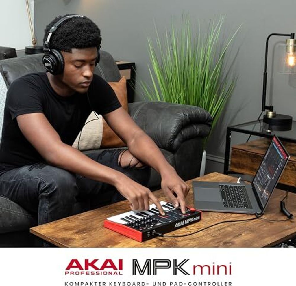 AKAI MPK Mini MK3 Ovládací klávesnice Kontrolér MIDI USB Obrázek produktu 18
