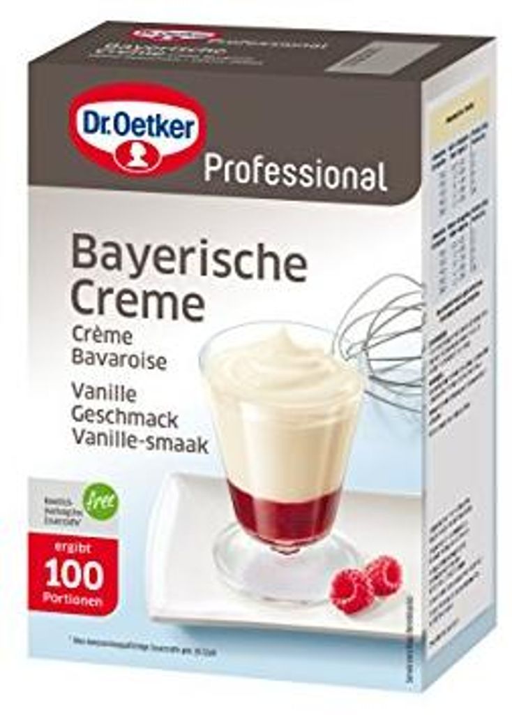 Dr. Oetker Bayerische Creme 1 kg, 1er Pack (1 x 1 kg) Produktbild 