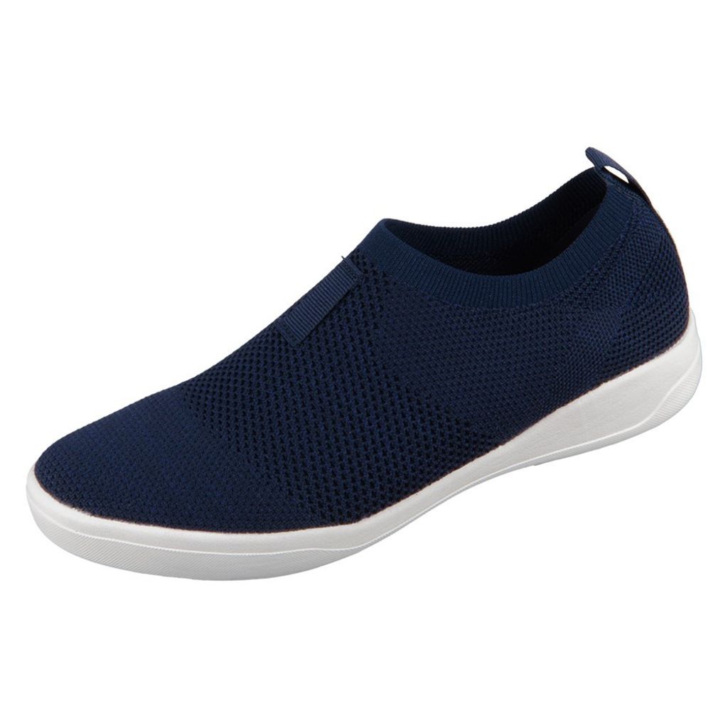 Josef Seibel Sportliche Slipper Damen 363239373730 Blau 36 EU
