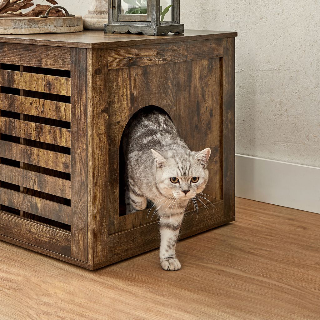 FEANDREA Katzentoilette, 80x53x49,2cm, stark, langlebig, Produktbild 4