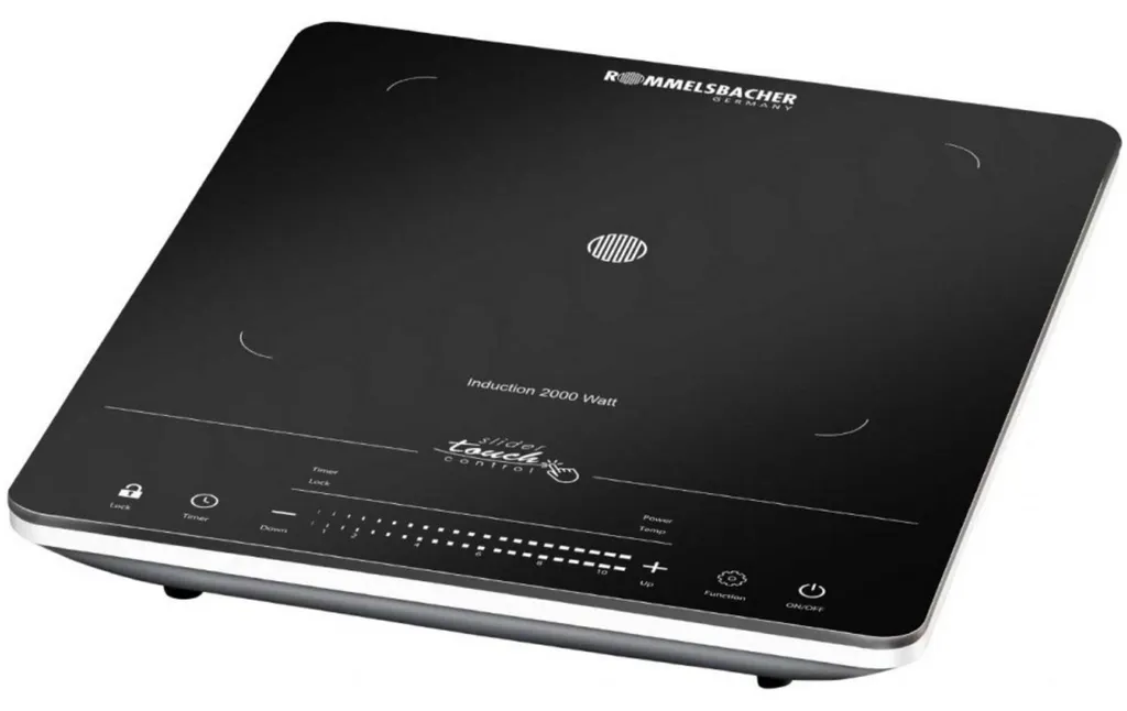 Réchaud à induction vitrocéramique noir 2000W CT 2020/IN nomade chic