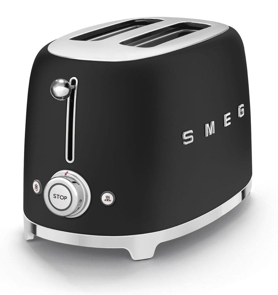 Smeg TSF01BLMEU, 2 kaw., Czarny, Stal nierdzewna, Zdjęcie produktu 