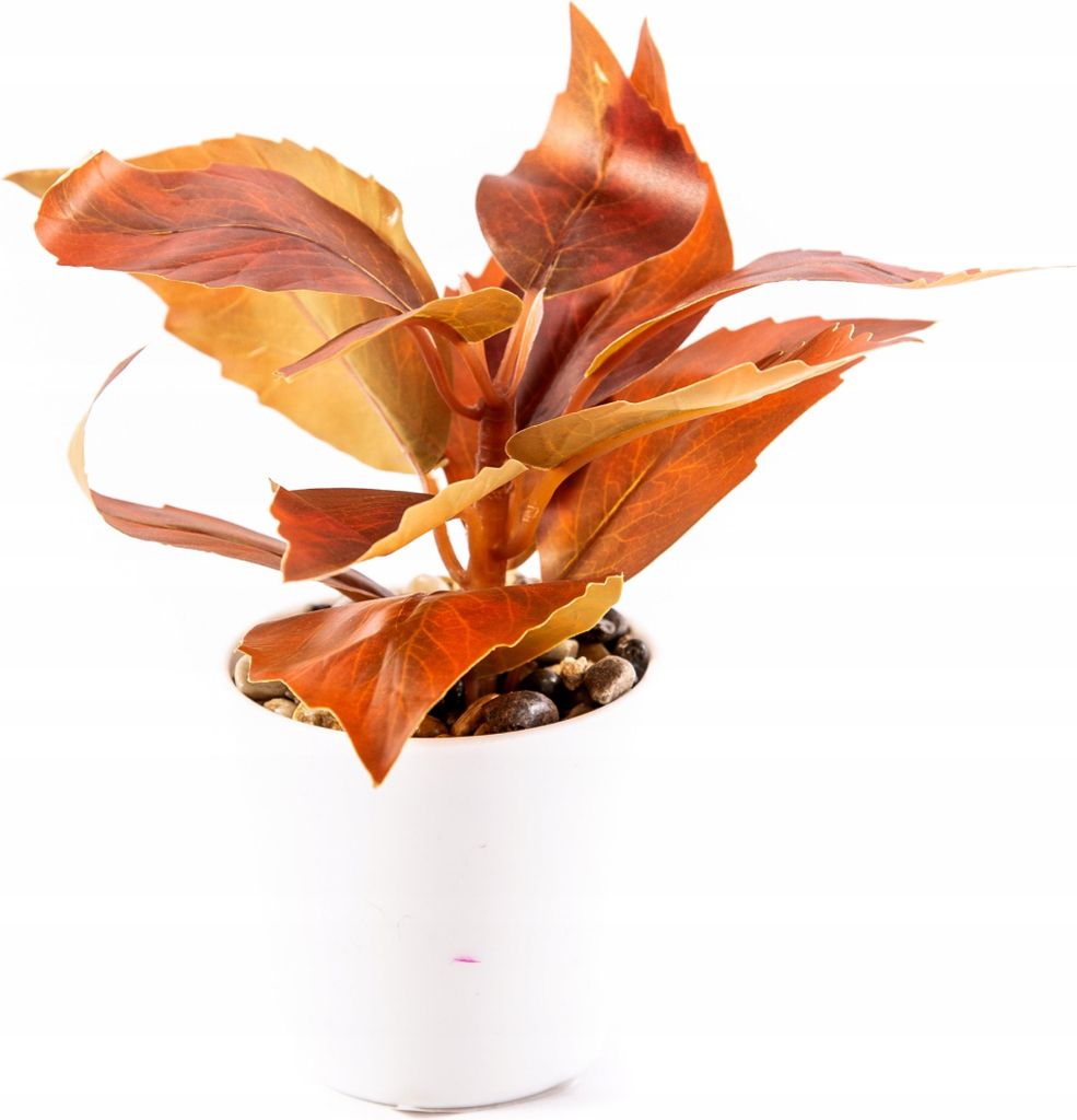 Kunstpflanze im Topf 18cm - Realistische Deko Blume - Pflegeleicht & Langlebig - Versch. Farben
