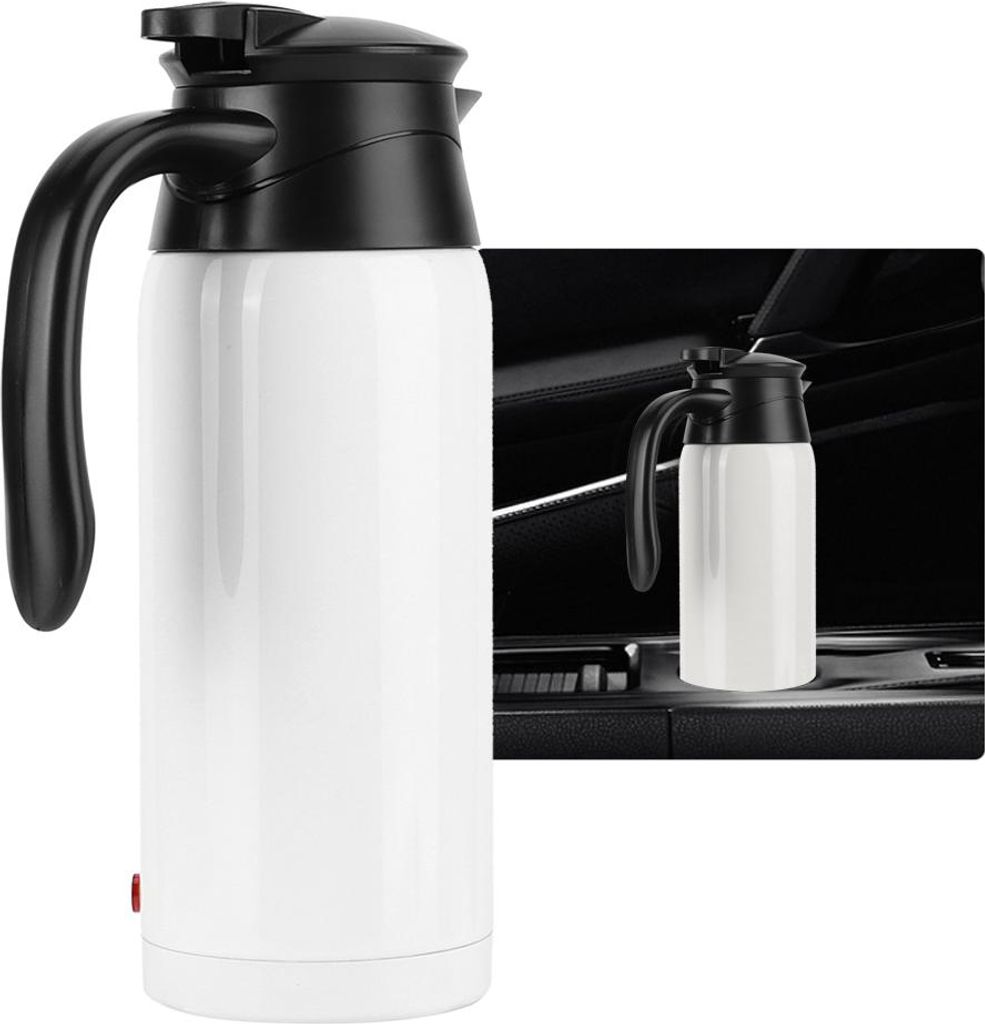Tragbares 800 ml hoher Elektrik -Heizkessel mit Zigarette leichter fr das Auto Gebrauch 12v24v (wei?)