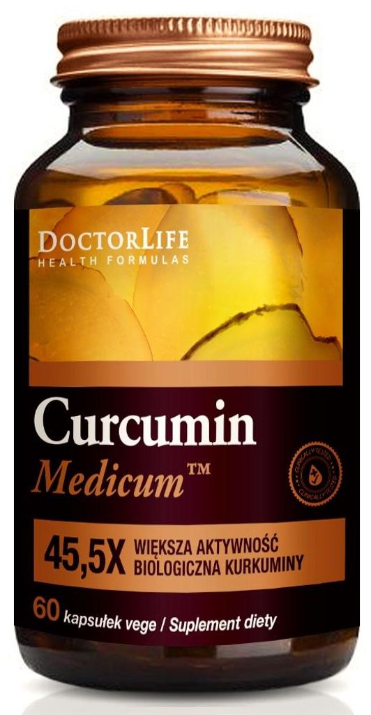 Doctor Life Curcumin Medicum kurkumina, 60 kapsułek