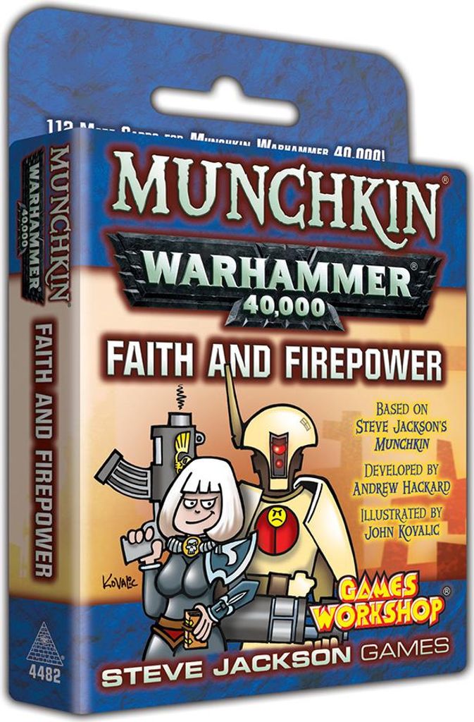Munchkin Warhammer 40K Faith and Firepower - Extension du Image du produit 