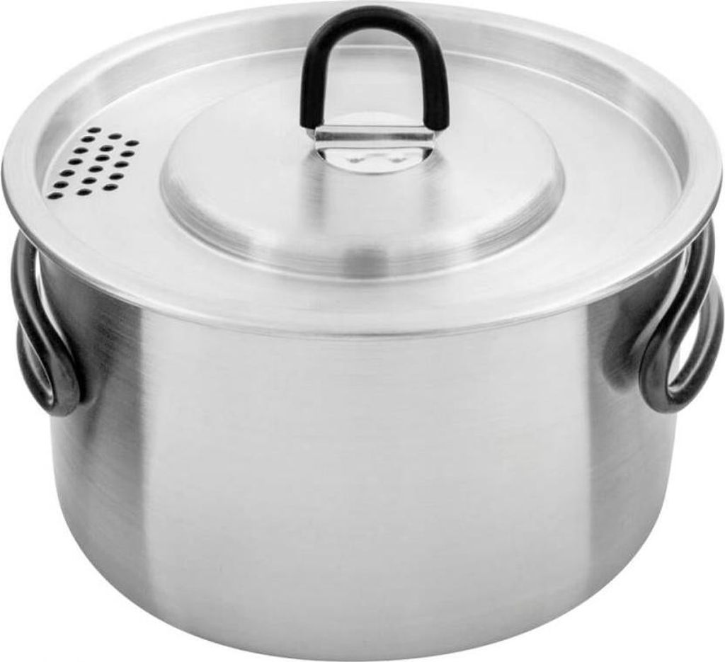 Tatonka Kettle II 1,0 l - Campingtopf Unisex 1,0 L mit Pfannendeckel aus Edel...