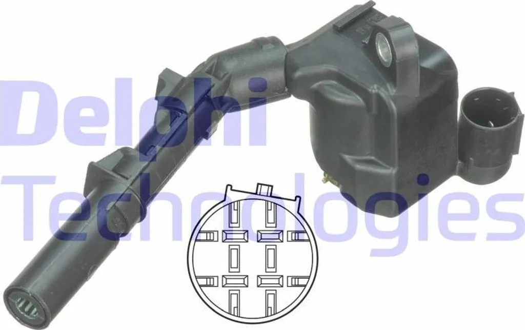 Bobine d'allumage anti-ratés pour Mercedes OE 2769060060 Delphi GN10691