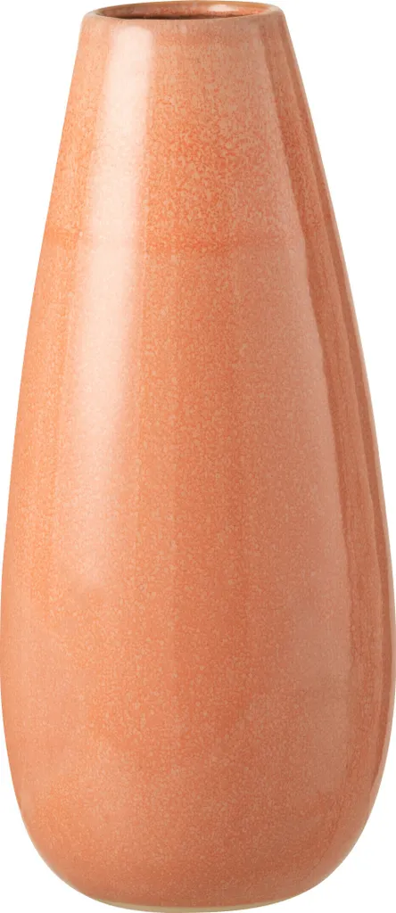 Vase de Décoration Intérieure Rond Eben Large Pamplemousse en Céramique