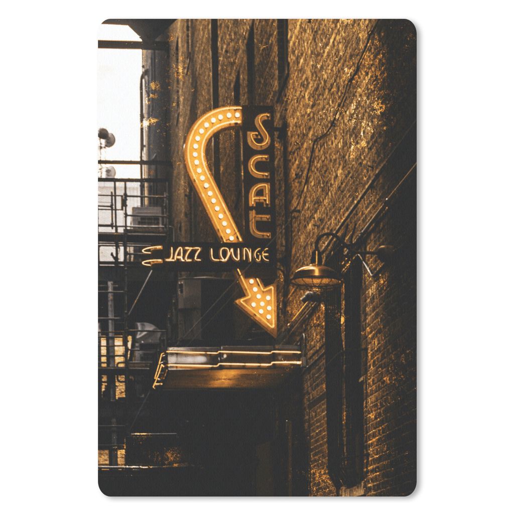 MuchoWow Mauspad Mousepad Goldener - Teller - Stadt 18x27 cm - Mousepads - Maus Mat - Pad - Mausunterlage