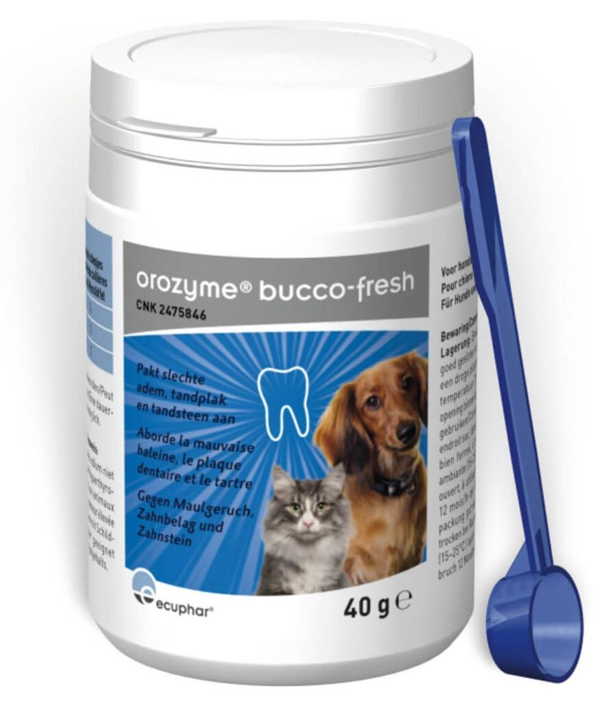 Orozyme Bucco-Fresh PLAQUEOFF 40 g | Hunde & Katzen | Produktbild 
