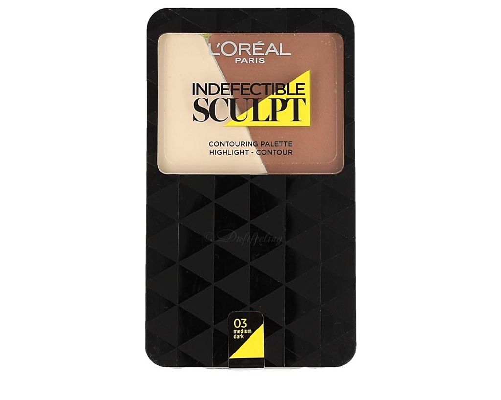 L'Oréal Indefectible Sculpt Contouring Palette 03 Mittel-Dunkel