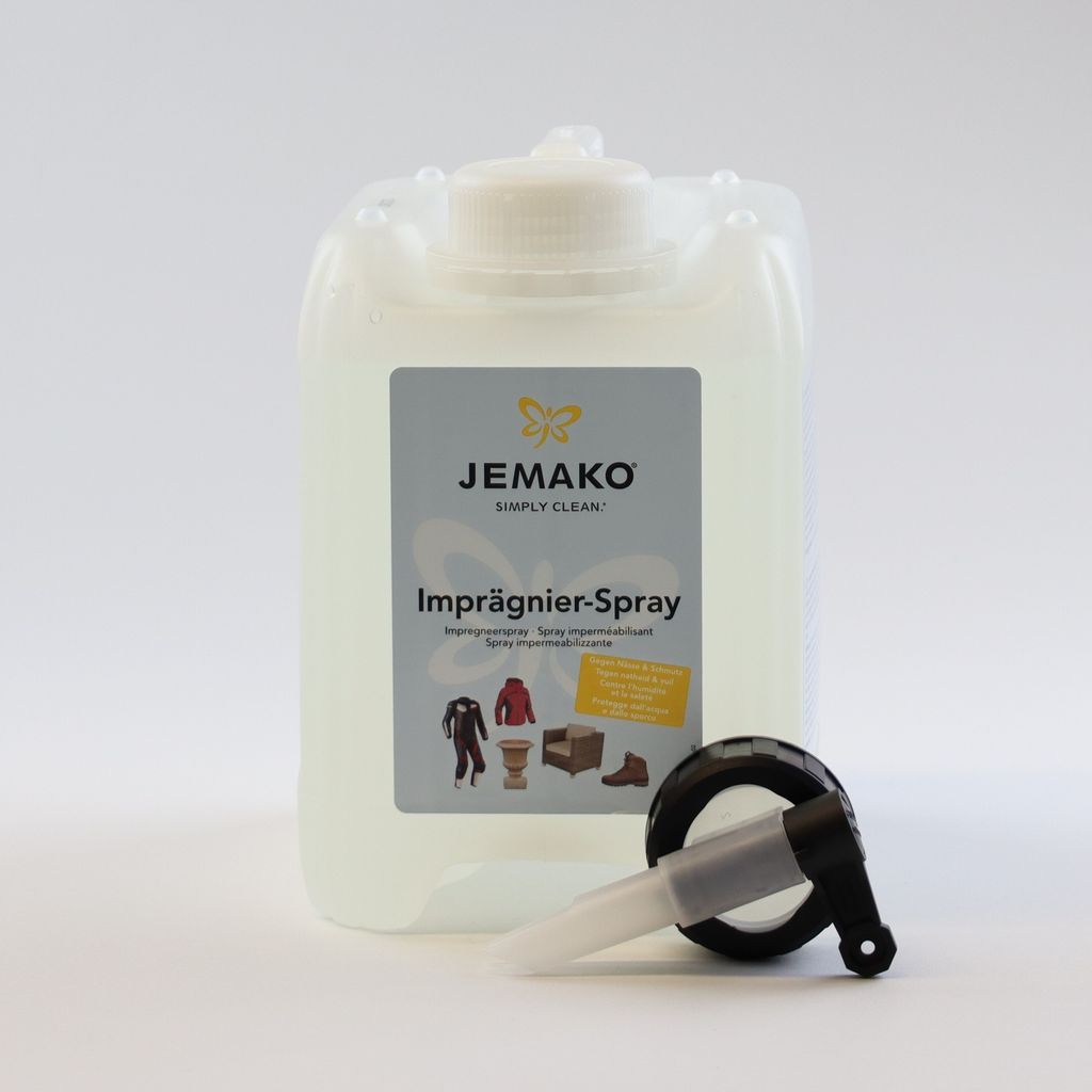 Jemako Imprägnier-Spray inkl. Schaumpumpe Spezialimprägnierung zum Schutz vor Feuchtigkeit und Schmutz (2 Liter)