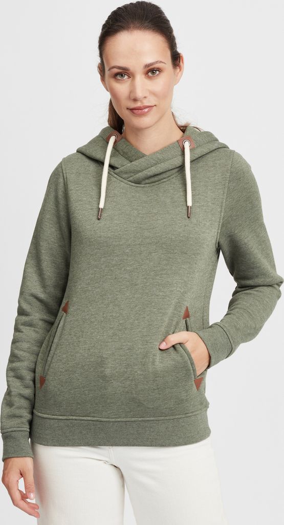 OXMO OXVicky Hood Damen Kapuzenpullover Hoodie Pullover mit Kapuze