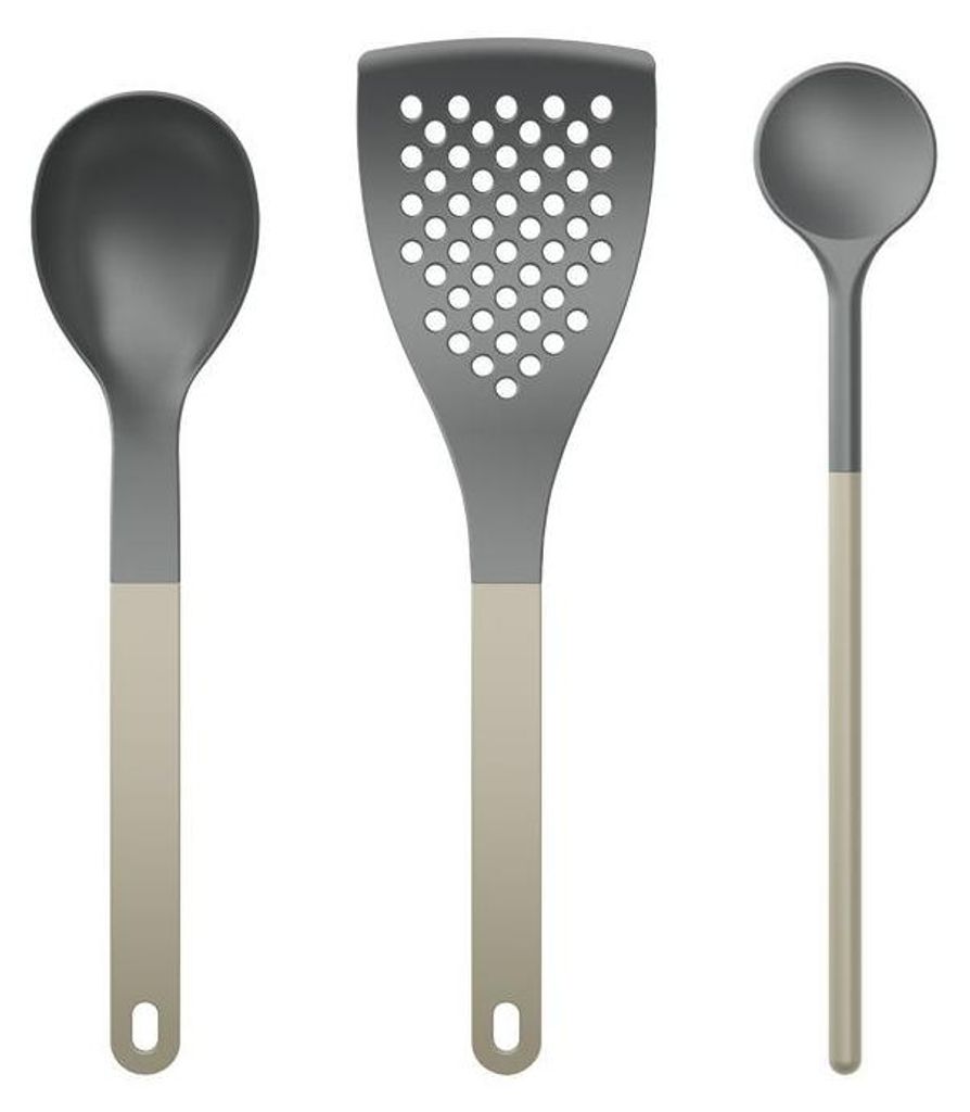 Rosti Küchenhelfer-Set New Optima Humus 3-tlg., Kochlöffel, Produktbild 