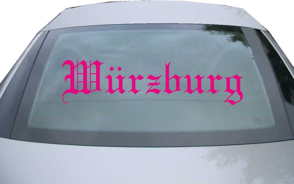 Indigos UG - Aufkleber Heckscheibe & Motorklappe DE6584 - Produktbild 