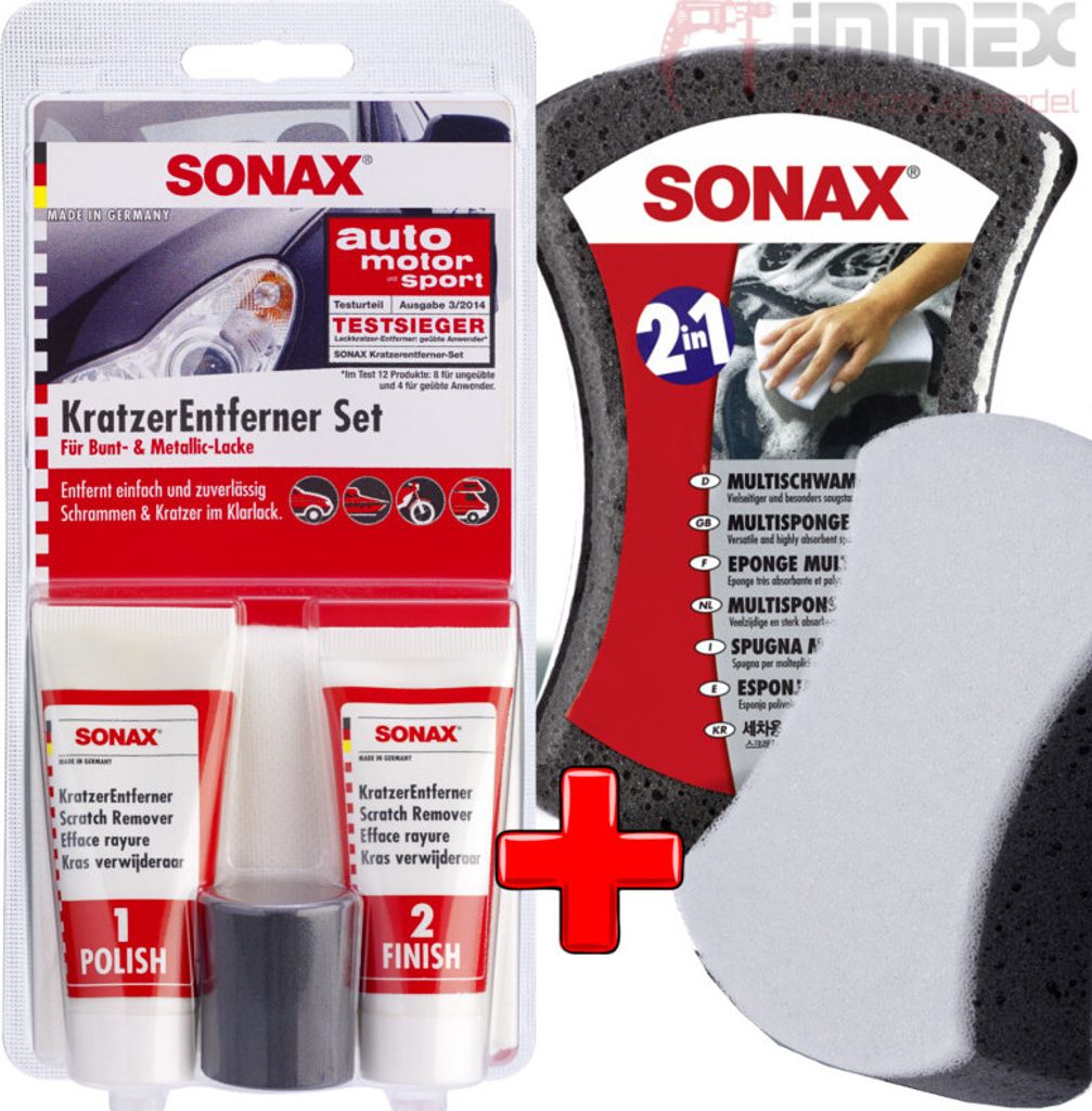 SONAX Kit para eliminar arañazos en la pintura, 50 ml Imagen del producto 