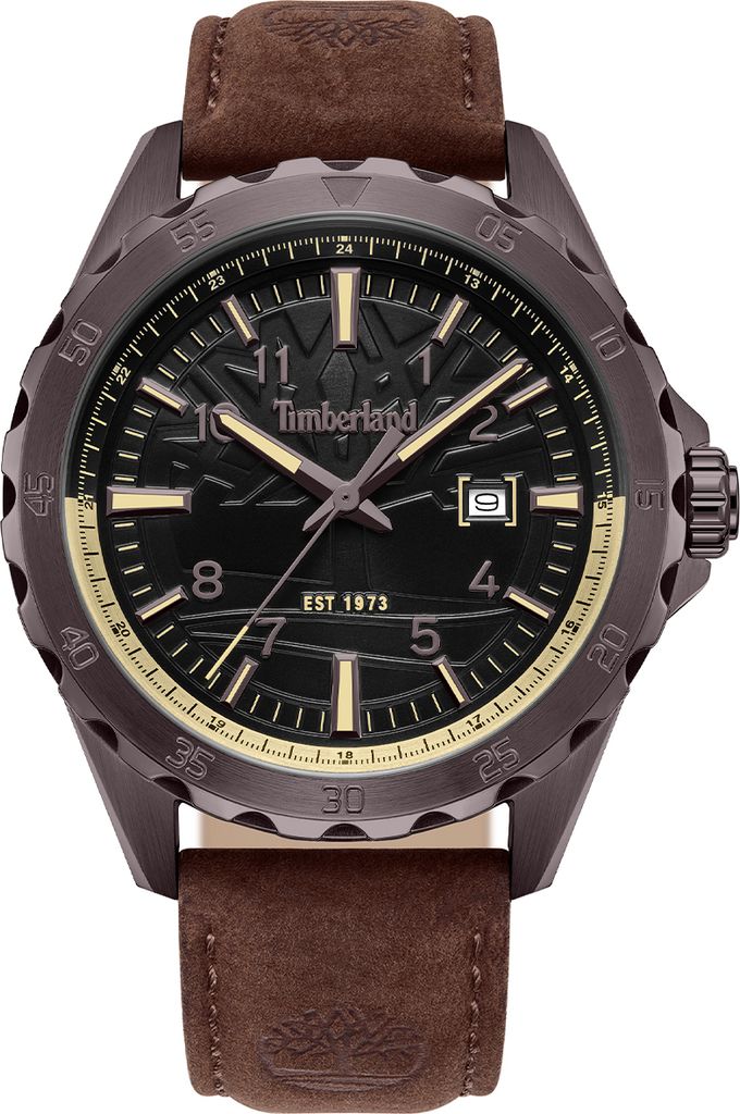 Timberland Armbanduhr Date Day Pond Brown Produktbild 