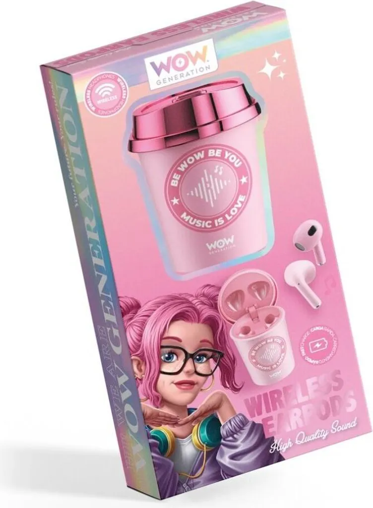 Casque Bluetooth pour Tablette et Smartphone WOW Generation Filles