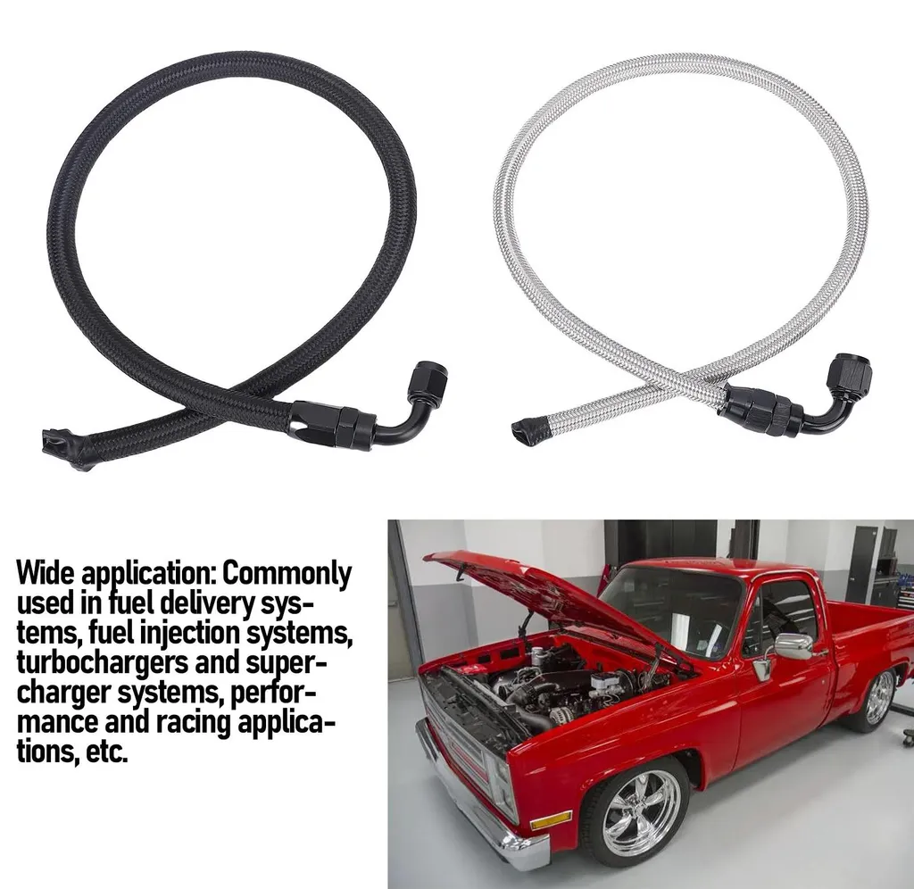 Kit Flexibles Direction Assistée 25" 6AN pour Conversion C10 LS Type 2 - 19
