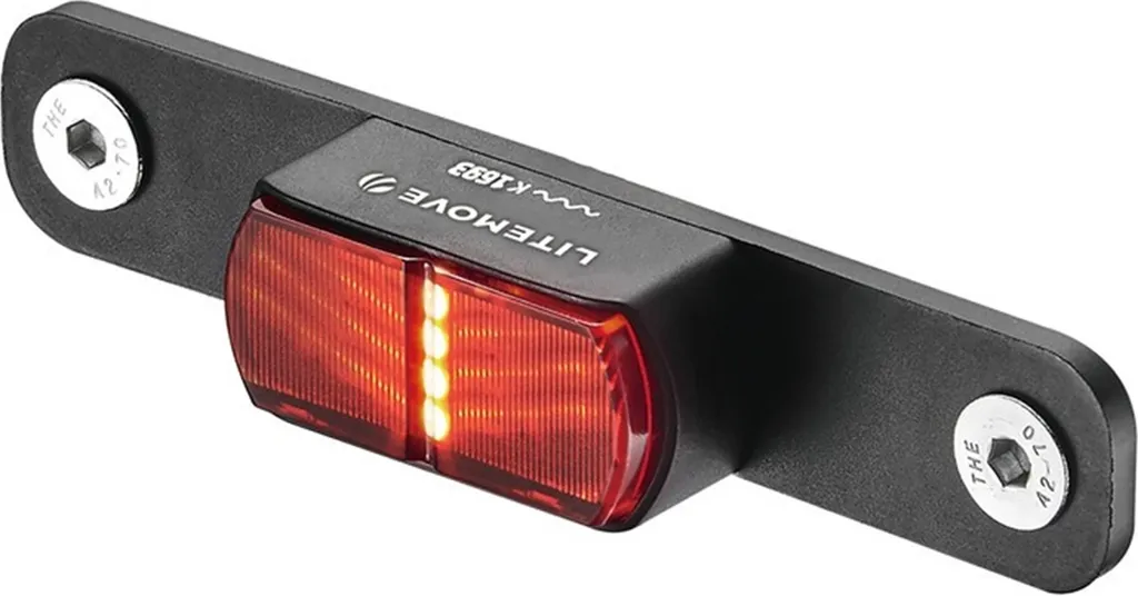 Feu Arrière Litemove TS-RR : Remplacez votre Éclairage VAE Cassé en 80mm