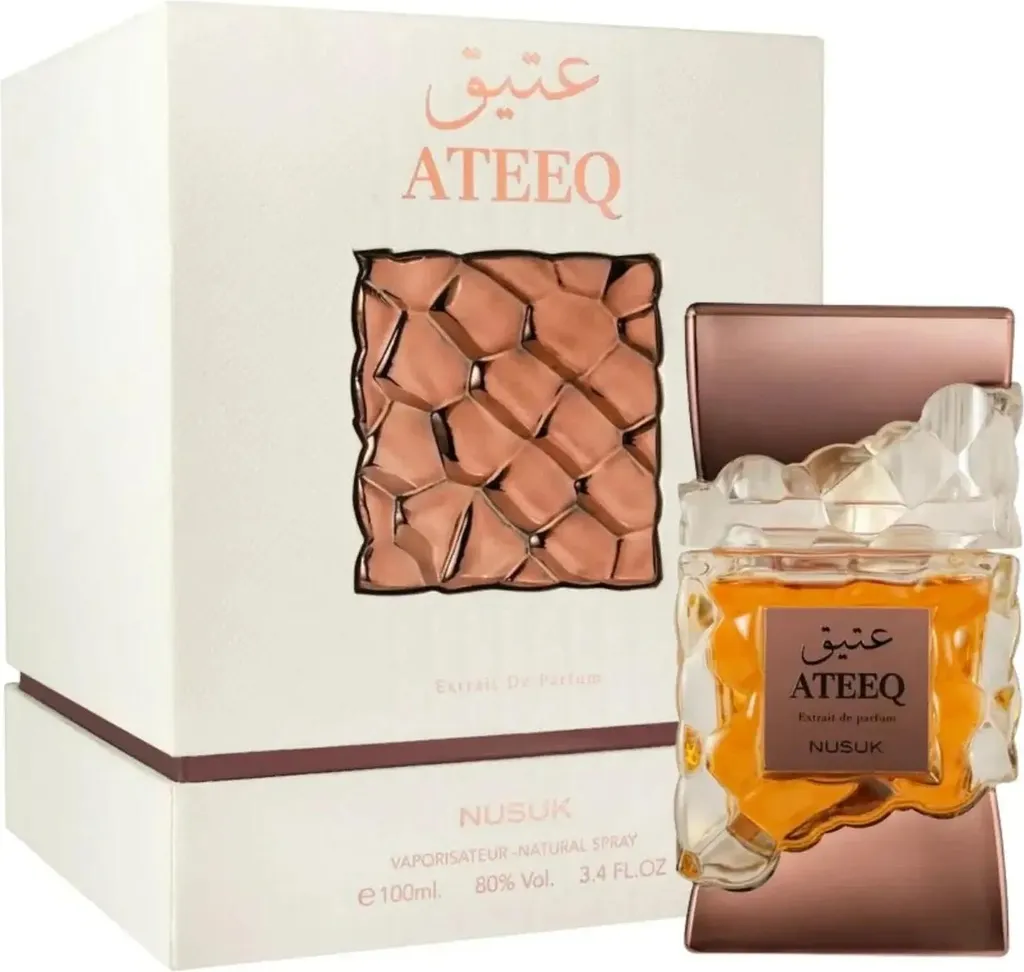 Nusuk Ateeq Eau de Parfum 100ml - Parfum Oriental Mixte de Luxe
