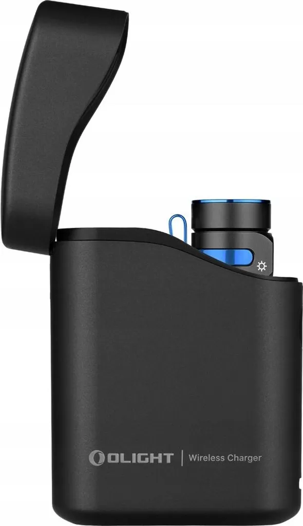 Lampe de Poche LED Rechargeable Baton 4 OLight avec Boîtier de Charge