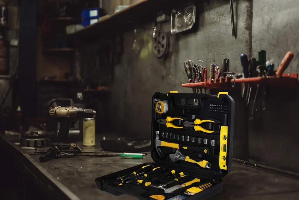 Coffret à outils 111 pièces polyvalent avec cliquet et douilles de précision - 8