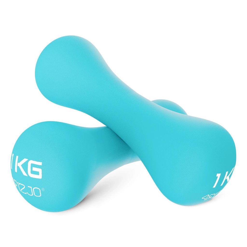 4FIZJO Fitness činky 2 x 1 kg, modré Obrázek produktu 