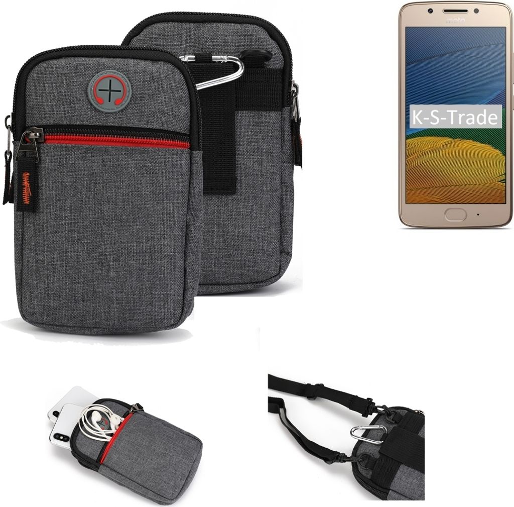 K-S-Trade Holster Gürtel Tasche kompatibel mit Lenovo Moto Produktbild 