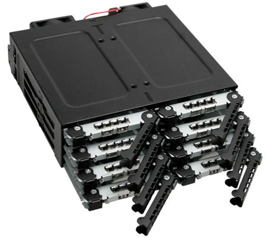 Rack métallique robuste ICY Dock MB998SP-B pour disques 2.5 - 9