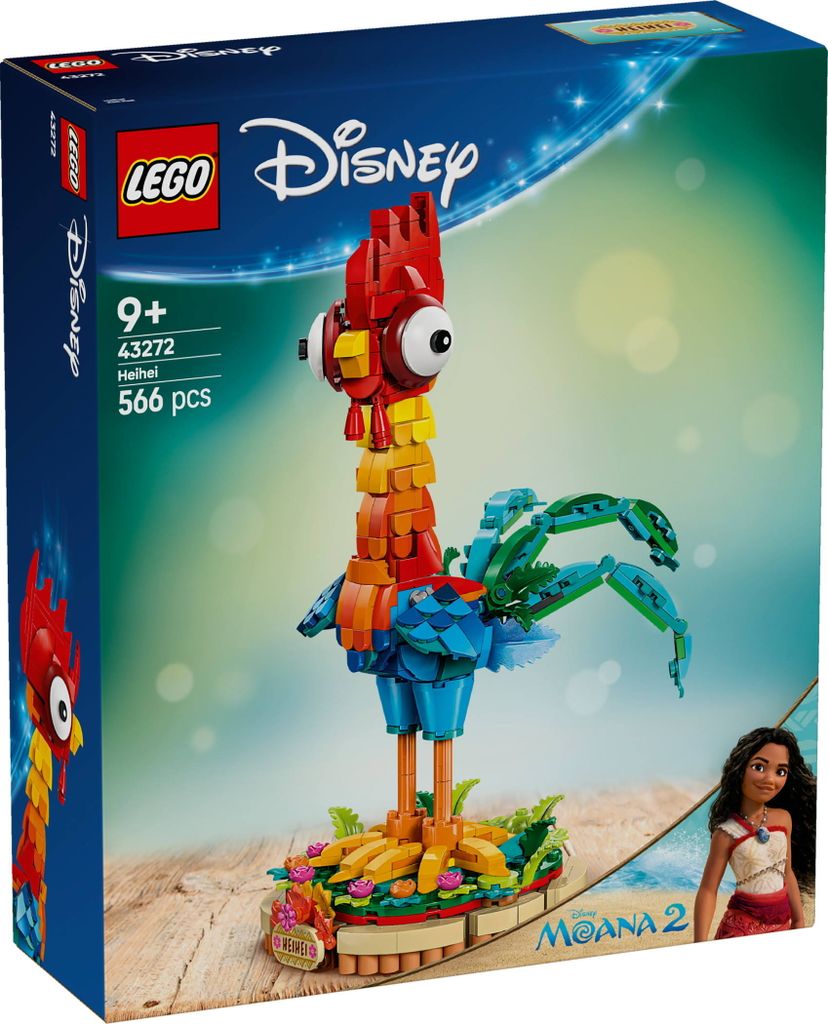 Figúrka LEGO® Disney Princess 43272 Heihei na vystavenie Obrázok produktu 