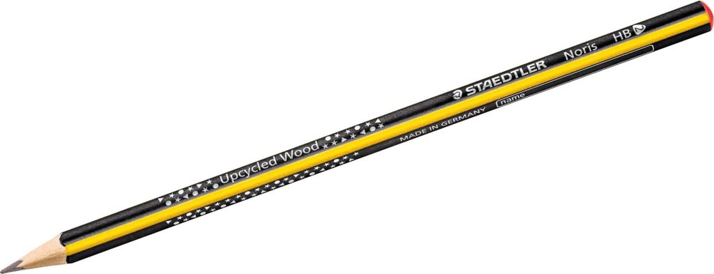 STAEDTLER Noris 183-HB Bleistifte HB schwarz/gelb 12 St.