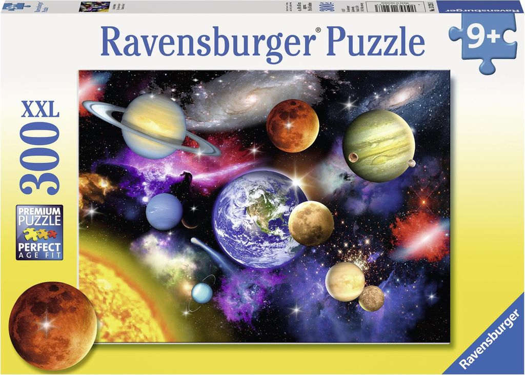 Ravensburger Adventskalender|Ravensburger Ravensburger Kinderpuzzle - 13226 Solar System - Weltall-Puzzle für Kinder ab 9 Jahren, mit 300 Teilen i...