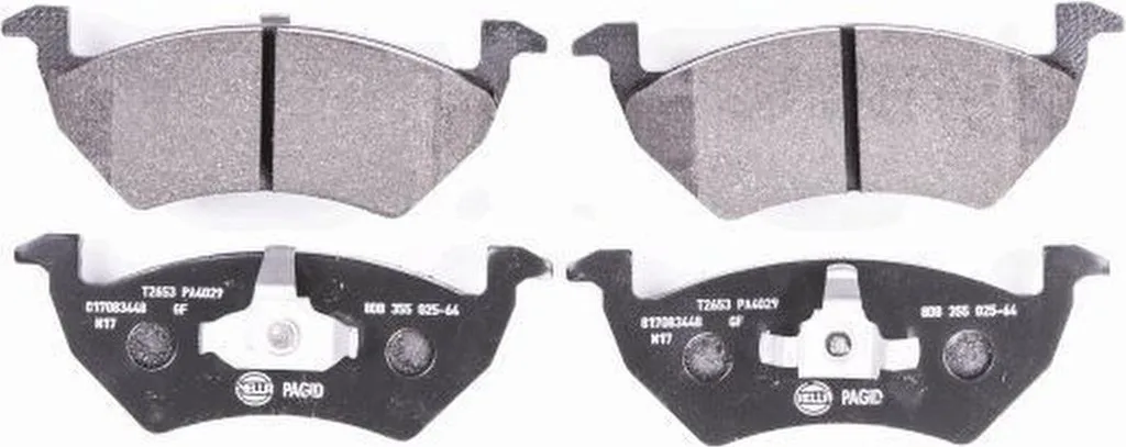 Plaquettes de frein avant HELLA VW Gol G7 : stop aux bruits et sifflements