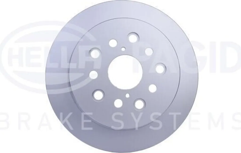 Disque de frein pour Lexus LS (F3) HELLA 8DD 355 122-231 - Sécurité Route