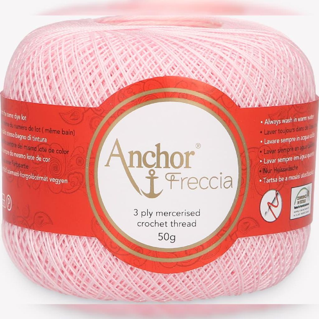 Anchor Freccia 20 – delikatna przędza bawełniana do koronek Zdjęcie produktu 
