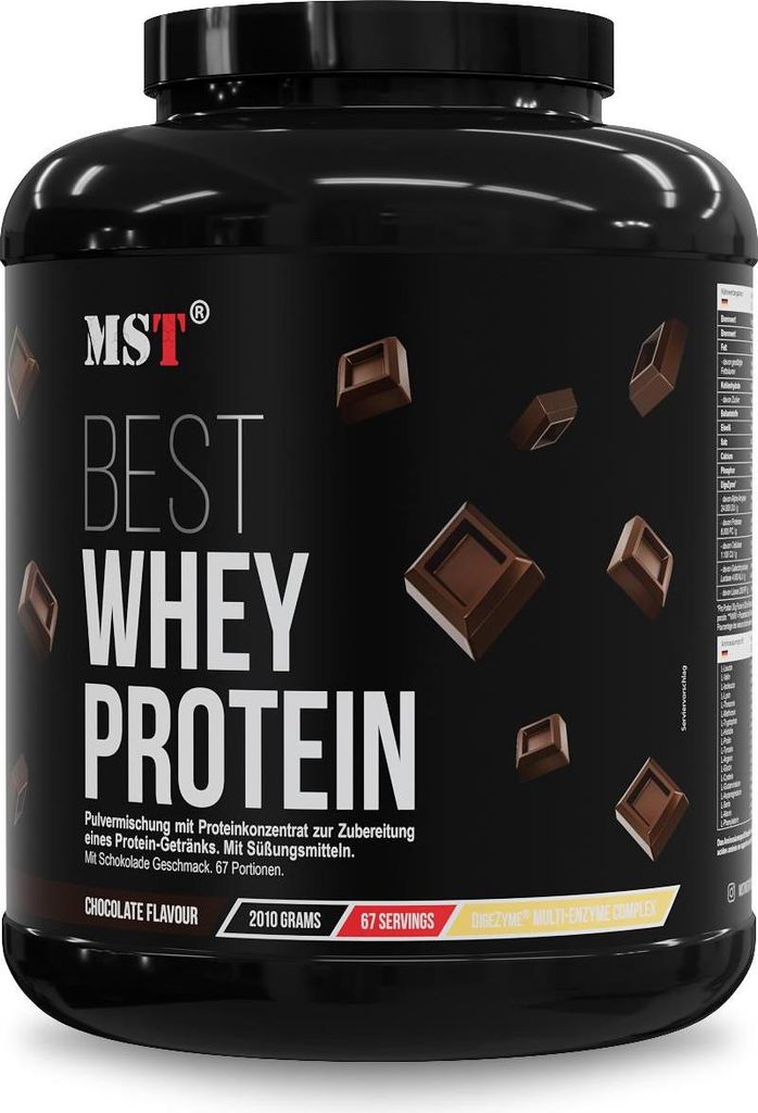 MST Nutrition Protein Best Whey + Enzyme 2010g Chocolate