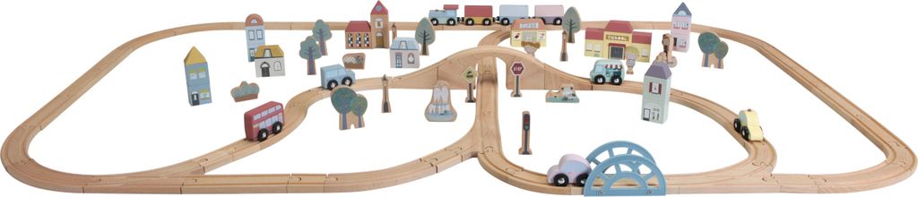 Little Dutch LD4487, Zug- & Schienen-Set, 3 Jahr(e), Holz, Produktbild 