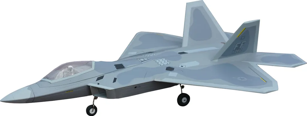 Jet RC Amewi F-22 Raptor XFly Twin 40mm idéal pour Voltige Aérienne