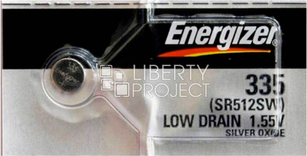 Energizer Silver Oxide 335 Bl1 One Size Image du produit 
