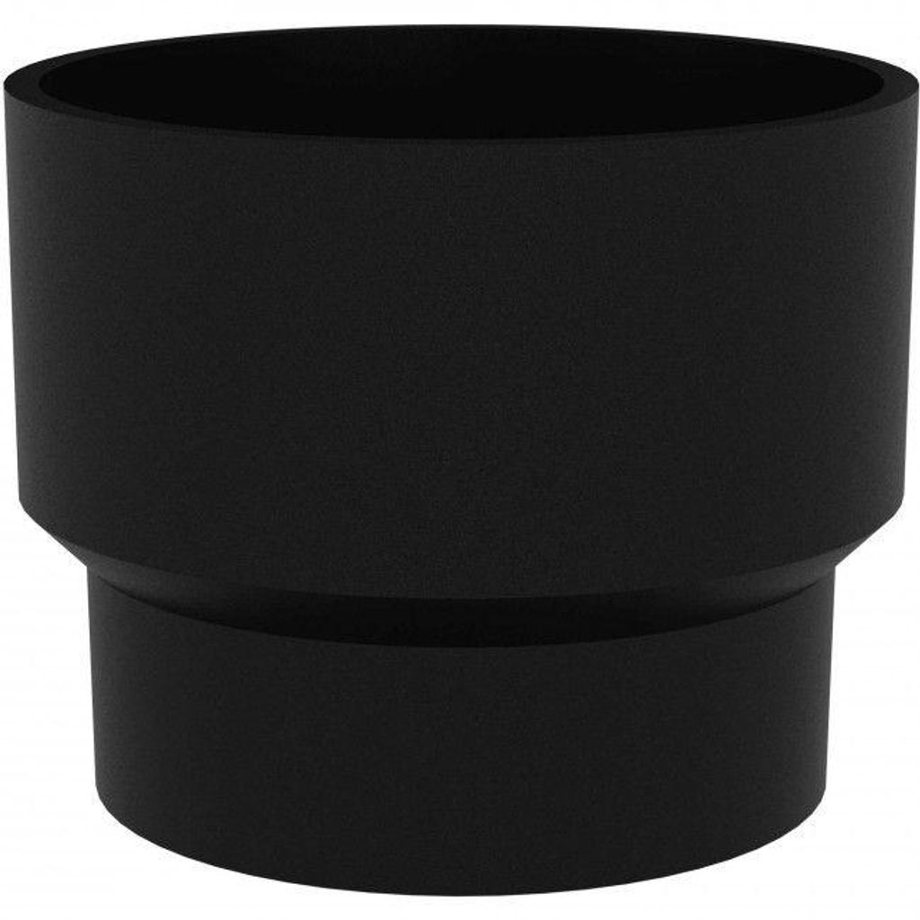 Wisa Waterstroom Reduceerstuk Ø 4,4x3,5 cm Zwart