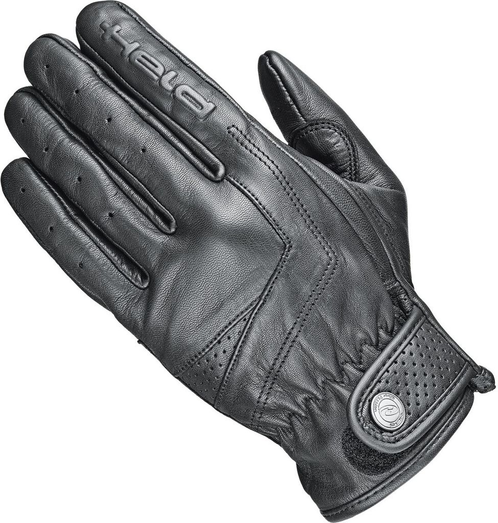 Held Classic Rider Motorradhandschuhe, schwarz, 12