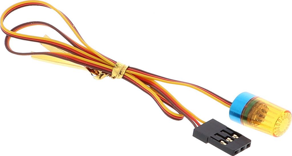 Rundumleuchte, Warnleuchte - RC 5V, Arduino kompatibel Ausführung: 9x15 mm - Orange