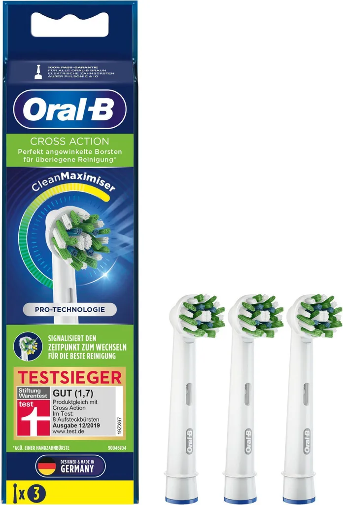 Spazzolini Oral-B Cross Action CleanMaximiser 3