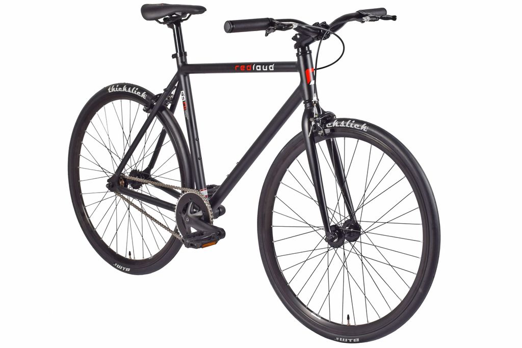 REDLOUD Fixie 28 Zoll FA.01 schwarz Rahmenhöhe 58 cm Damen Produktbild 2