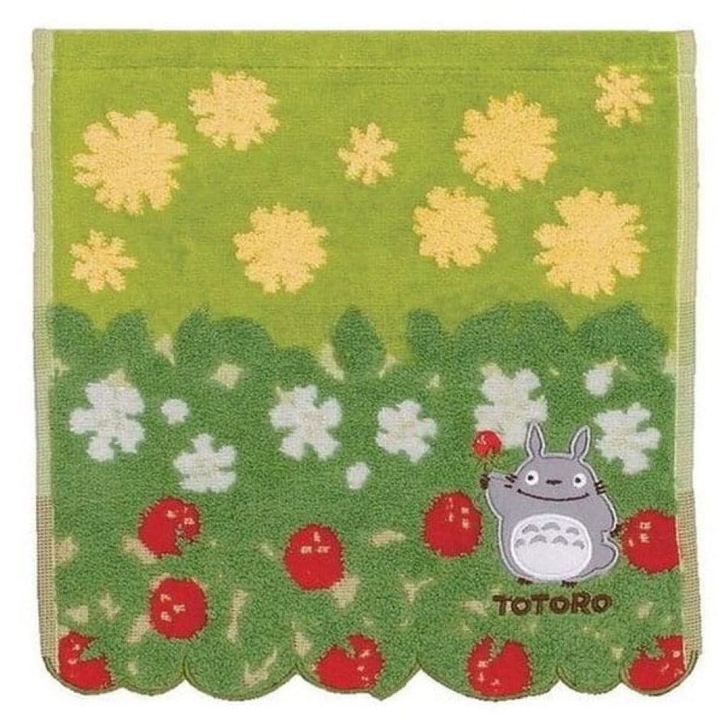 Mein Nachbar Totoro Mini-Handtuch Flowers & Stawberries 25 x 25 cm