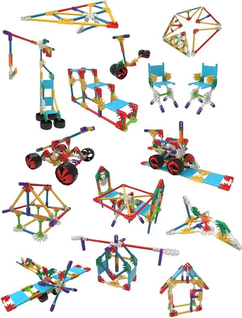 Kit de construction K'nex 40 modèles : fini l'ennui, place à la créativité