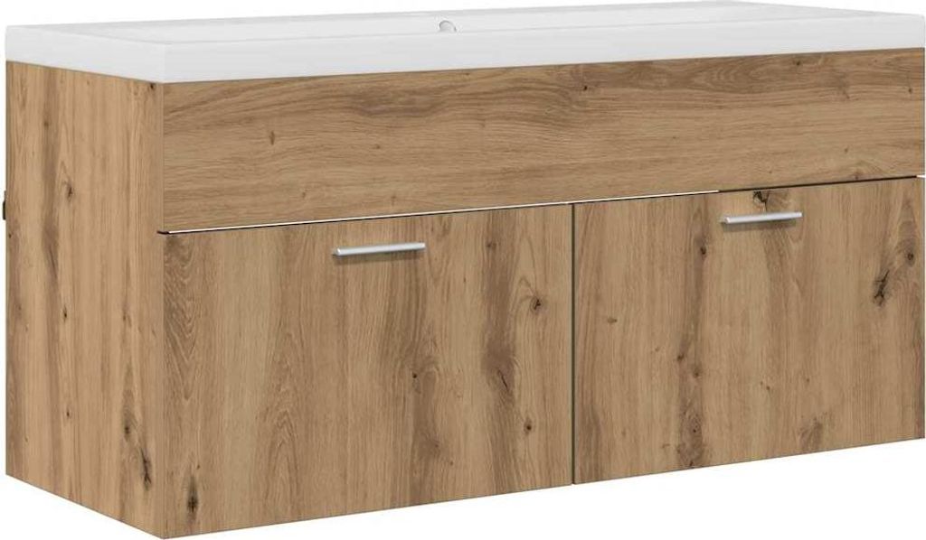 Badezimmerschrank Wandmontiert Artisan-Eiche 100 x 38,5 x 46 cm