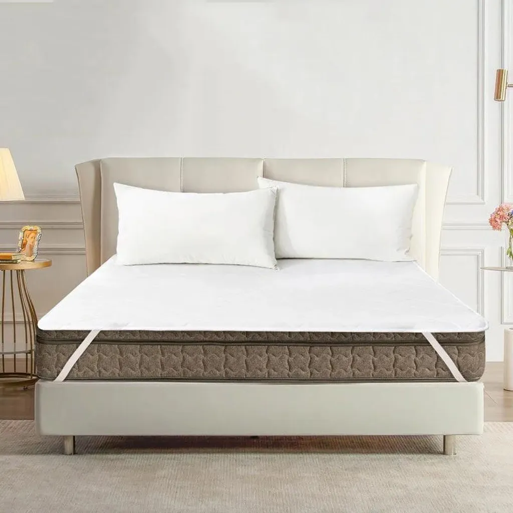 Protège-matelas imperméable 200x200 cm, surmatelas absorbant série B - 2